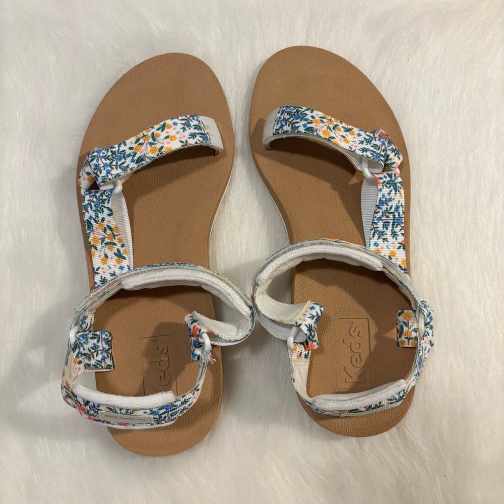 Keds x Rifle Paper Co. Trio Wildwood Sandal - Picture 4 of 10